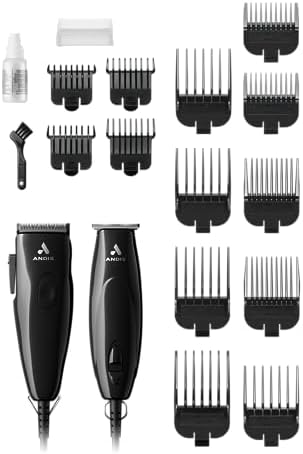 Andis 24810 salon professional grooming clipper with adjustable stainless steel blade.