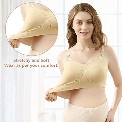 4How maternity bra side profile with adjustable straps