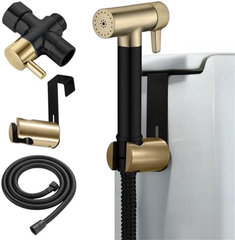 Single cold shower valve with one inlet and two outlets