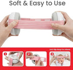 Adjustable headband feature of Plantureco baby headphones