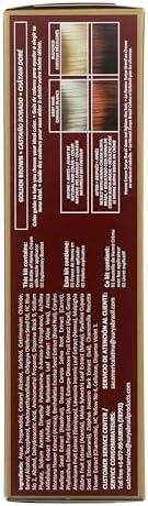 Surya Brasil vegan and cruelty free golden brown henna cream box graphics