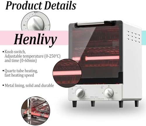 Lifancy stainless steel sterilizer control panel close up