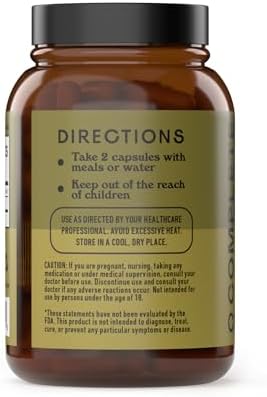 Complete Natural Products raw seaweed supplement bottle showing organic certification labels.