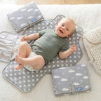 Folded Phoebus Baby changing mat inside a diaper bag