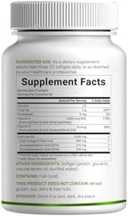 Deal Supplement Cod Liver Oil softgels close up view