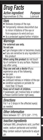 GenTeal Tears Severe Gel twin pack showing two sterile tubes.