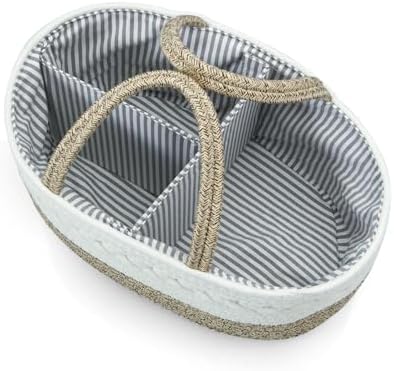 Close up of high quality cotton rope texture PandaEar caddy
