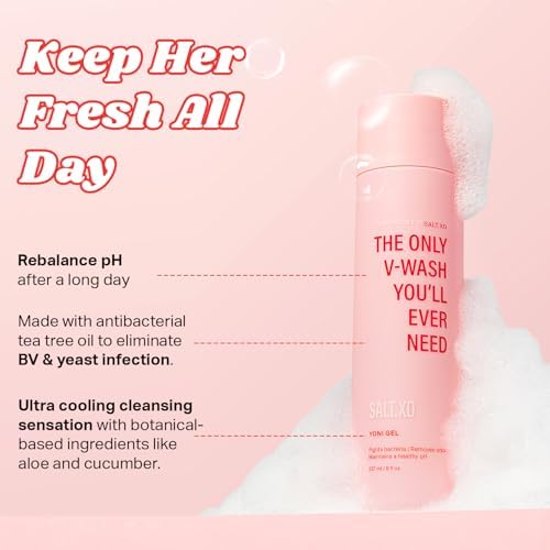 Salt.xo feminine wash for women imported from USA for odor control.