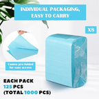 Mixweer bulk pack of 1000 count disposable changing pads