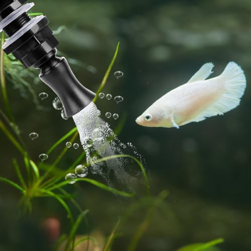 MiOYOOW water circulation pump accessory highlighting secure glass wall clamping design