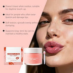 Laneige Lip Sleeping Mask with included applicator spatula on white background