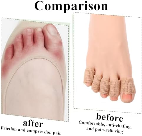 One inch wide elastic wrap used for buddy taping broken toes.