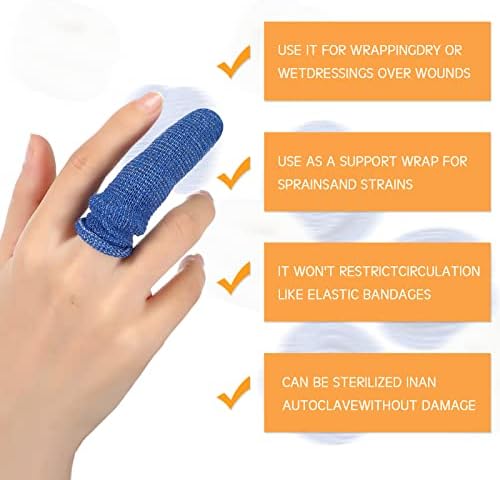 Nuanchu protective finger bandage applied to a finger for fitness and gardening safety