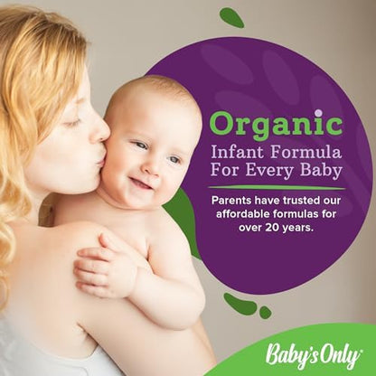 Baby's Only formula showing seal of clean label project purity award