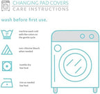 Hello Spud changing pad cover packaging and label details