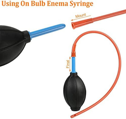 Comparison of 15 inch enema tube length for higher colon irrigation
