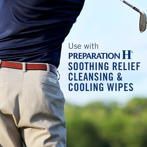 Authentic USA imported Preparation H anti itch cream for external anal irritation treatment.