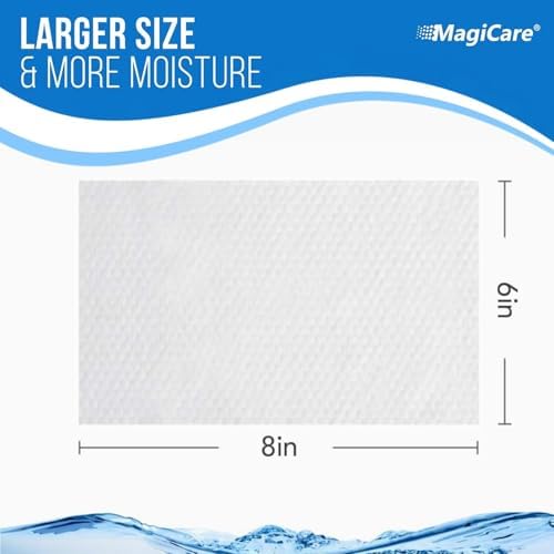 MagiCare 75% Large Alcohol Wipes (2 Canisters) - Hand Sanitizing Wipes - Hand Sanitizer Wipe, Unscented, Premium - Home, Classroom, Camping - 2, 100ct Canisters (200pcs) - Image 4