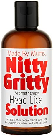 Complete Nitty Gritty head lice kit set containing the 150ml oil solution and comb