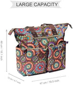 Esvan 2-in-1 totepack showing side bottle pockets