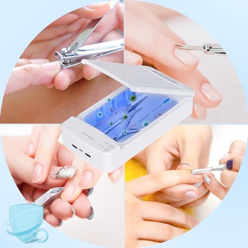 USB powered UV nail cleaner box with aromatherapy slot