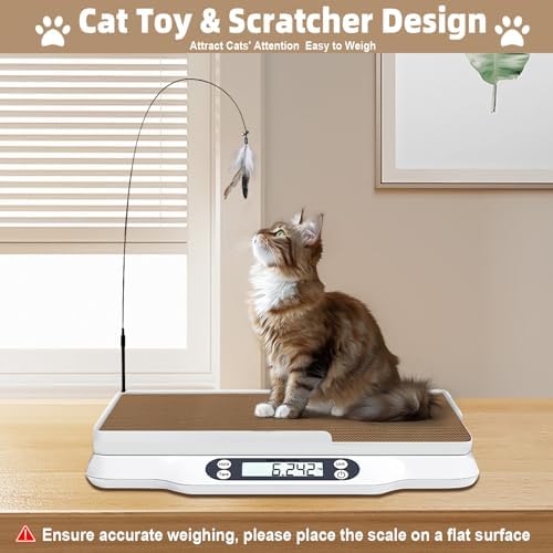 Kanmeii multi use electronic scale measuring system alongside the bonus pet nail clippers and tape measure.