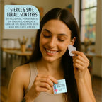 Base Labs keloid bump removal treatment wipes with aloe vera and tea tree.