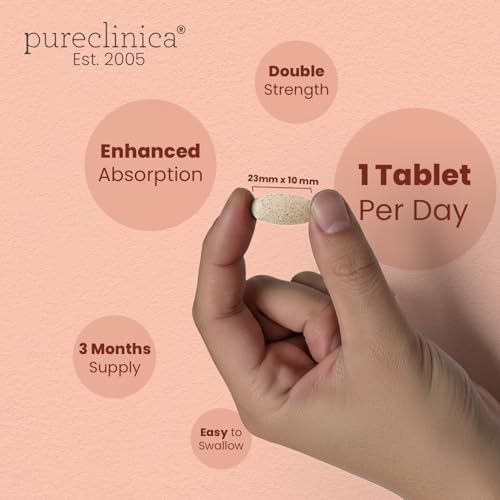 Pureclinica silica complex dietary supplement for advanced collagen and keratin support