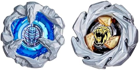 Beyblade X Cowl Sphinx 1-80GF BX & Crest Leon 7-60GN UX Dual Pack Set with 2 Right-Spinning Tops; Authentic Takara Tomy Battle Tops; Games/Toys for Boys & Girls 8+ - Image 3
