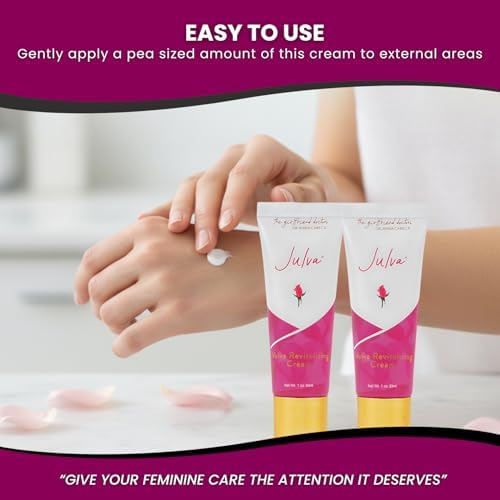 Imported Julva personal care moisturizer for women's daily intimate comfort
