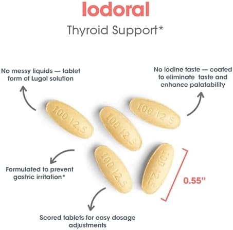 Authentic USA imported Iodoral 12.5mg tablets