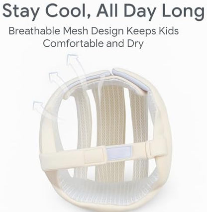 Adjustable nylon straps on Corstae infant head guard