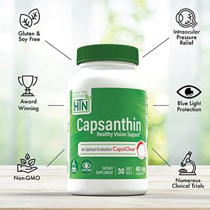 Natural carotenoid eye supplement derived from capsicum annuum for digital strain