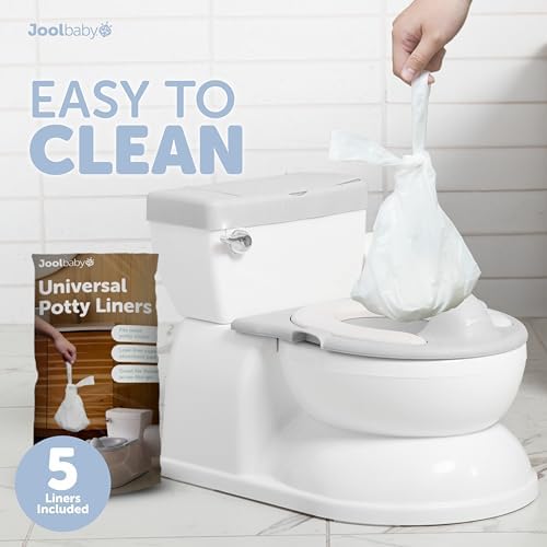 Jool Baby realistic toddler potty with flushing sound button