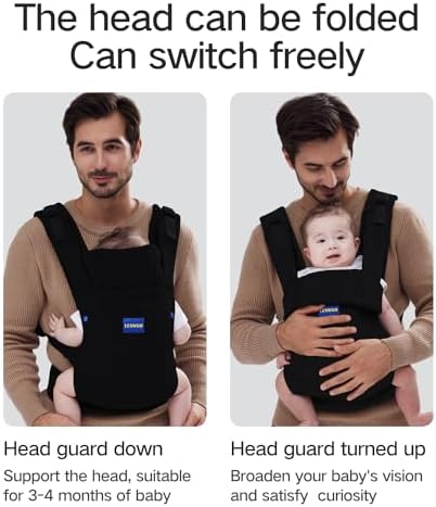 Back view of parent using Yemkezo toddler carrier