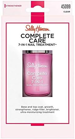 Close up of Sally Hansen 7-in-1 treatment nail care product