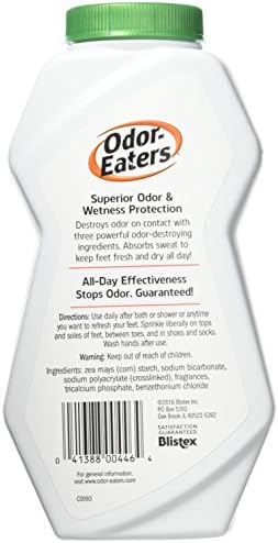 Talc-free foot powder with Zorbitex technology for moisture control