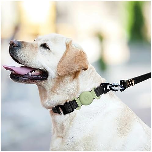 Small sized Meliya Airtag holder compatible with narrow collars