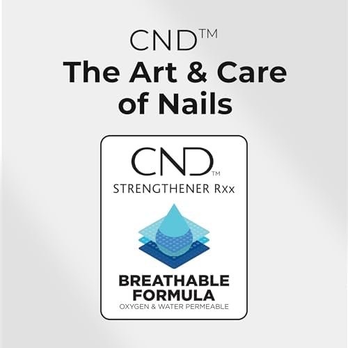 Cnd Strengthener Rxx application brush and texture