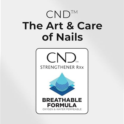 Cnd Strengthener Rxx application brush and texture