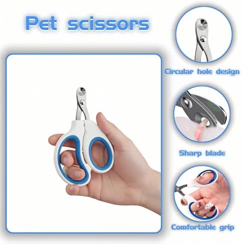 Lightweight reptile nail cutter suitable for bearded dragons and lizards.