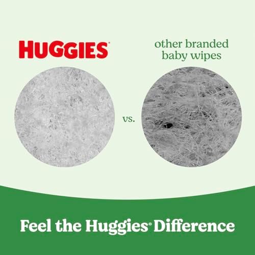 Huggies Natural Care Sensitive Baby Wipes, Hypoallergenic, 99% Purified Water, 3 Refill Packs (624 Wipes Total) - Image 5