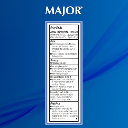 Authentic USA imported MAJOR eye care products in India