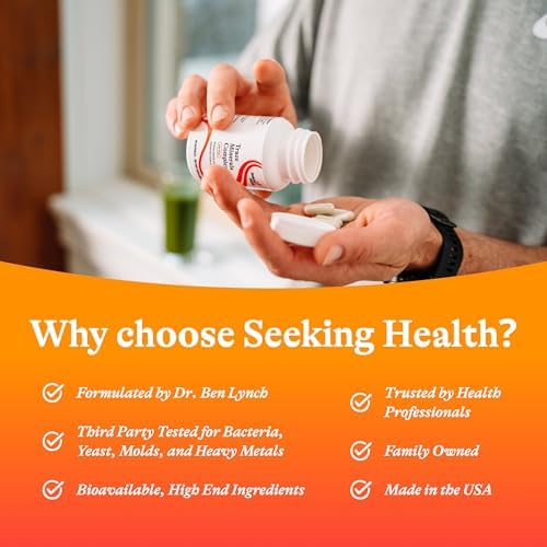 Premium imported Seeking Health trace mineral complex bottle standing upright on a clean background