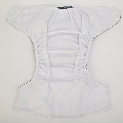 Sigzagor cloth diaper adjustable snap buttons and pocket opening