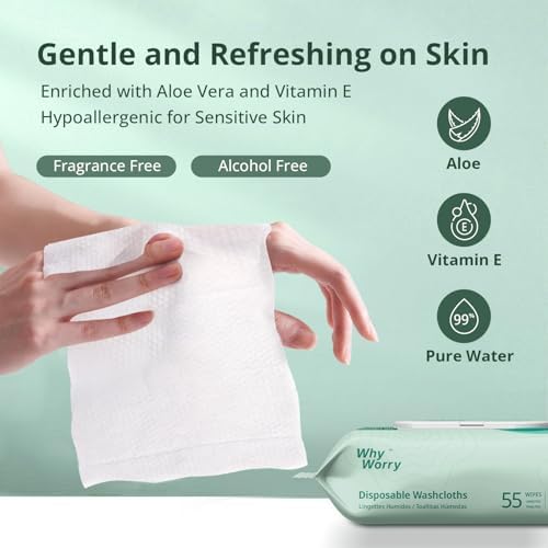 AllSett Health adult wet washcloths single wipe dispensing demonstration