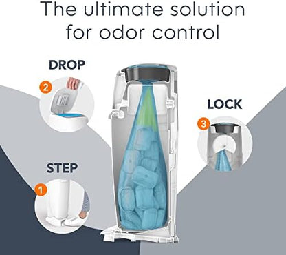 Side profile of Diaper Genie Complete Diaper Pail