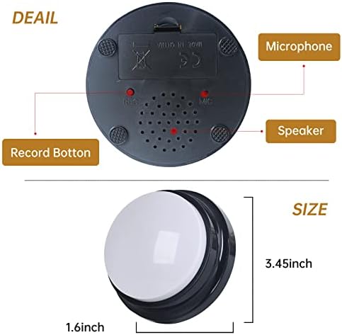 Loud and clear audio playback pet talking button set for home use