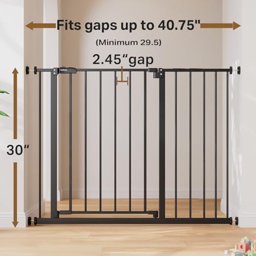 InnoTruth child safety barrier close up of pressure mounted tension bolts
