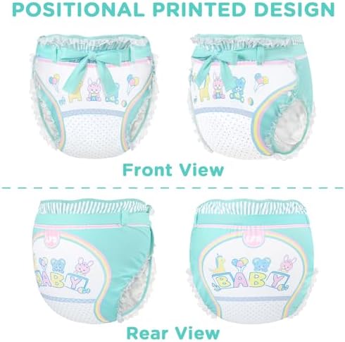 Adjustable waistband and hook-and-loop closure of Littleforbig diaper wrap